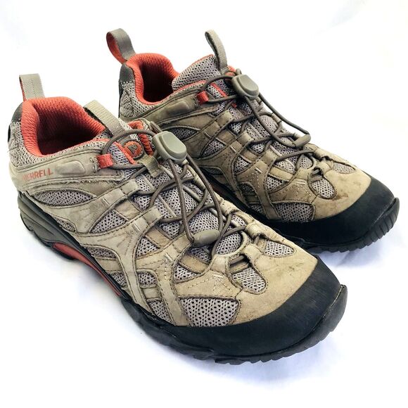 Merrell Chameleon Arc 2 Hiking Shoes Vent Low Vibram Waterproof 10 Womens Trail - Picture 1 of 12